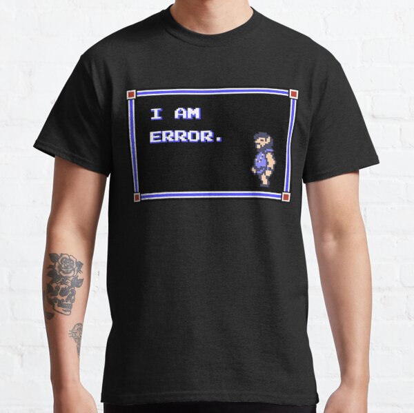 I am Error. Classic T-Shirt RB1608 product Offical zelda Merch