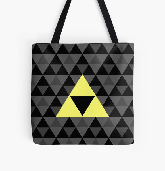 Tri-Pattern All Over Print Tote Bag RB1608 product Offical zelda Merch