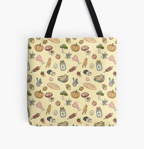 Hylian Wilderchef (Yellow Ver.) All Over Print Tote Bag RB1608 product Offical zelda Merch