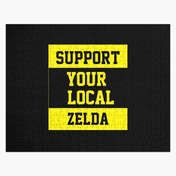 Support Your Local Zelda  Jigsaw Puzzle RB1608 product Offical zelda Merch