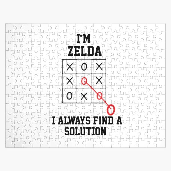 Im Zelda I Always Find A Solution  Jigsaw Puzzle RB1608 product Offical zelda Merch