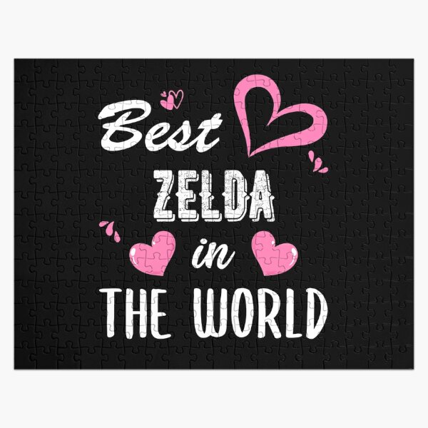 Zelda Name, Best Zelda in the World Jigsaw Puzzle RB1608 product Offical zelda Merch