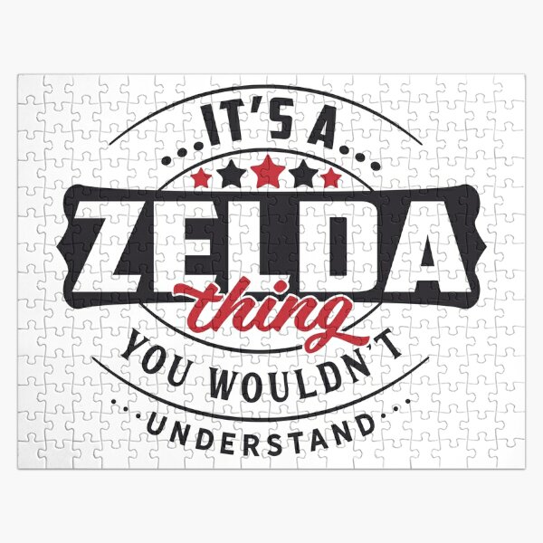 Zelda Name T-shirt Zelda Thing Zelda Jigsaw Puzzle RB1608 product Offical zelda Merch