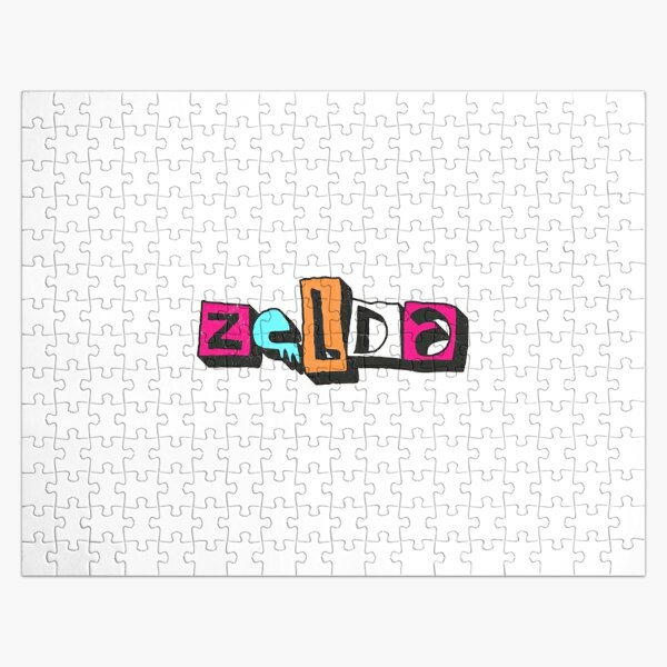 ZELDA Custom Text Birthday Name Jigsaw Puzzle RB1608 product Offical zelda Merch